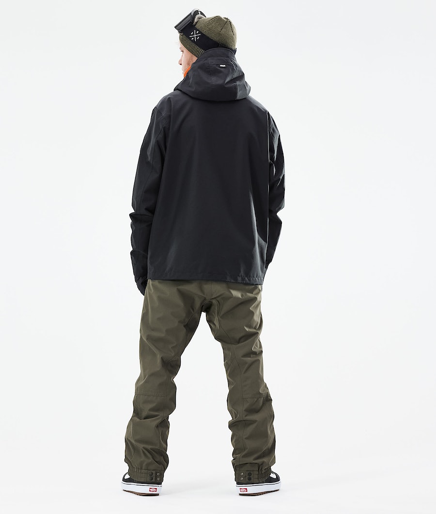 Dope Blizzard Full Zip 2021 Snowboardjacke Herren Schwarz | 059-ZNLWEO