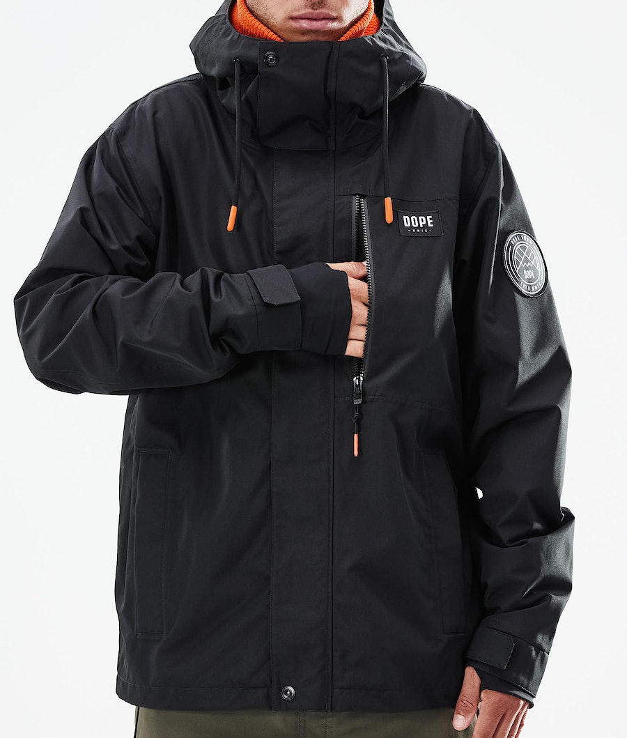 Dope Blizzard Full Zip 2021 Snowboardjacke Herren Schwarz | 059-ZNLWEO