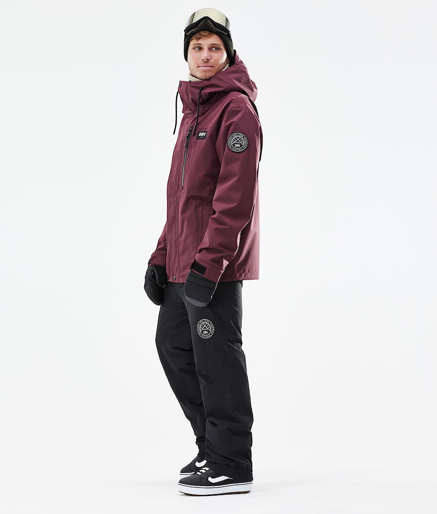 Dope Blizzard Full Zip 2021 Snowboardjacke Herren Bordeaux | 601-TGNUZQ