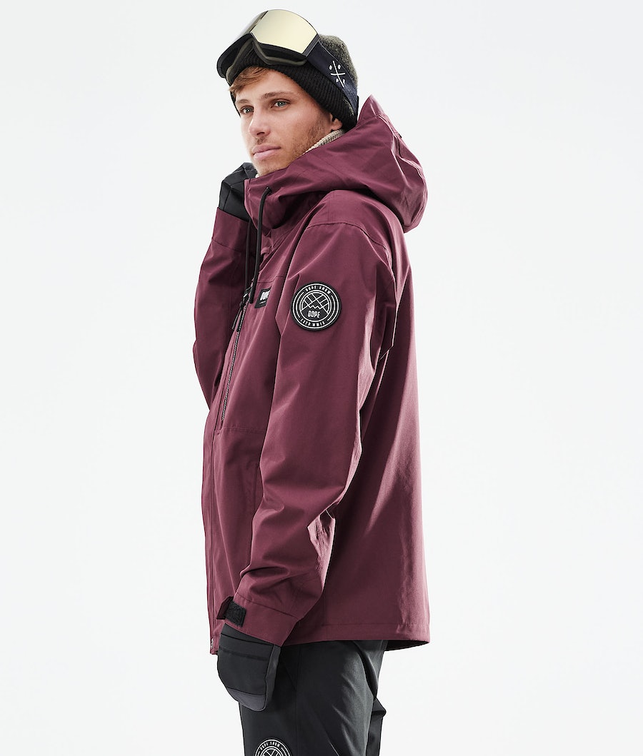 Dope Blizzard Full Zip 2021 Snowboardjacke Herren Bordeaux | 601-TGNUZQ