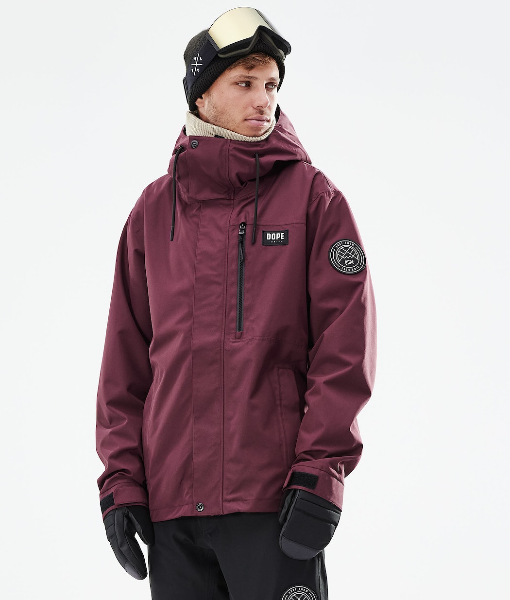 Dope Blizzard Full Zip 2021 Snowboardjacke Herren Bordeaux | 601-TGNUZQ