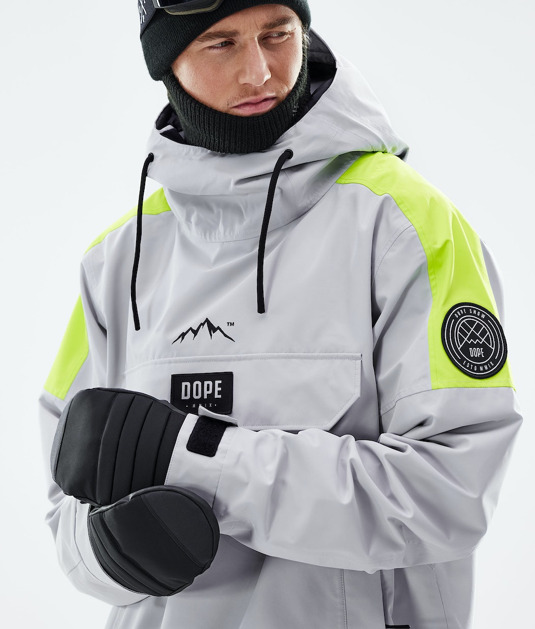 Dope Blizzard LE Snowboardjacke Herren Hellgrau | 087-HXQUYR