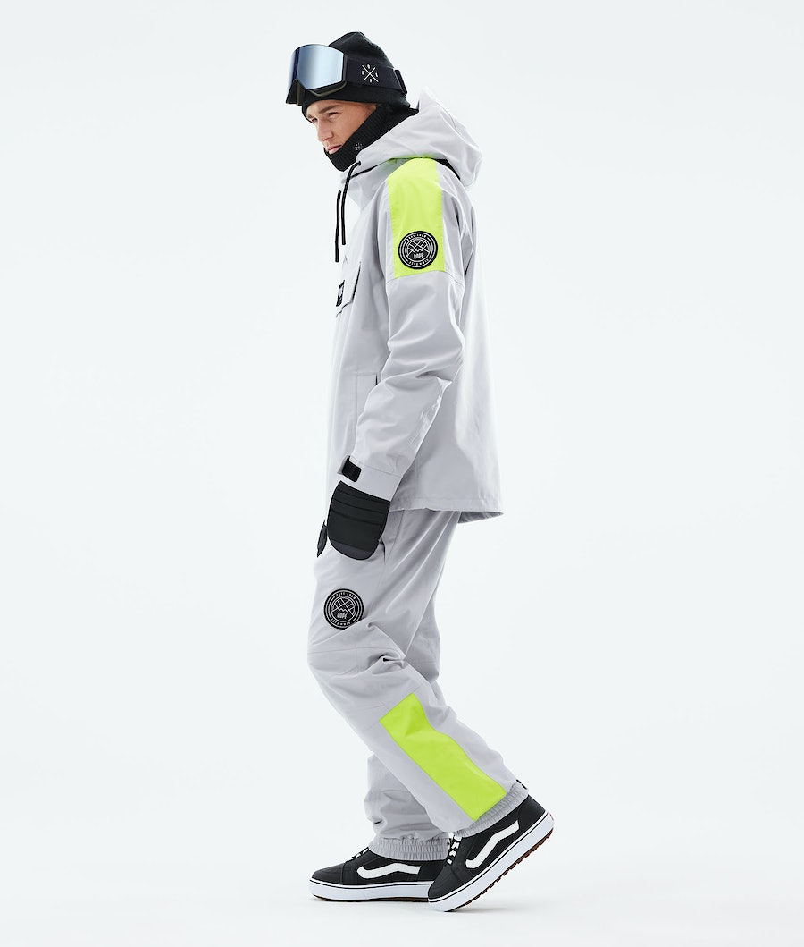 Dope Blizzard LE Snowboardjacke Herren Hellgrau | 087-HXQUYR