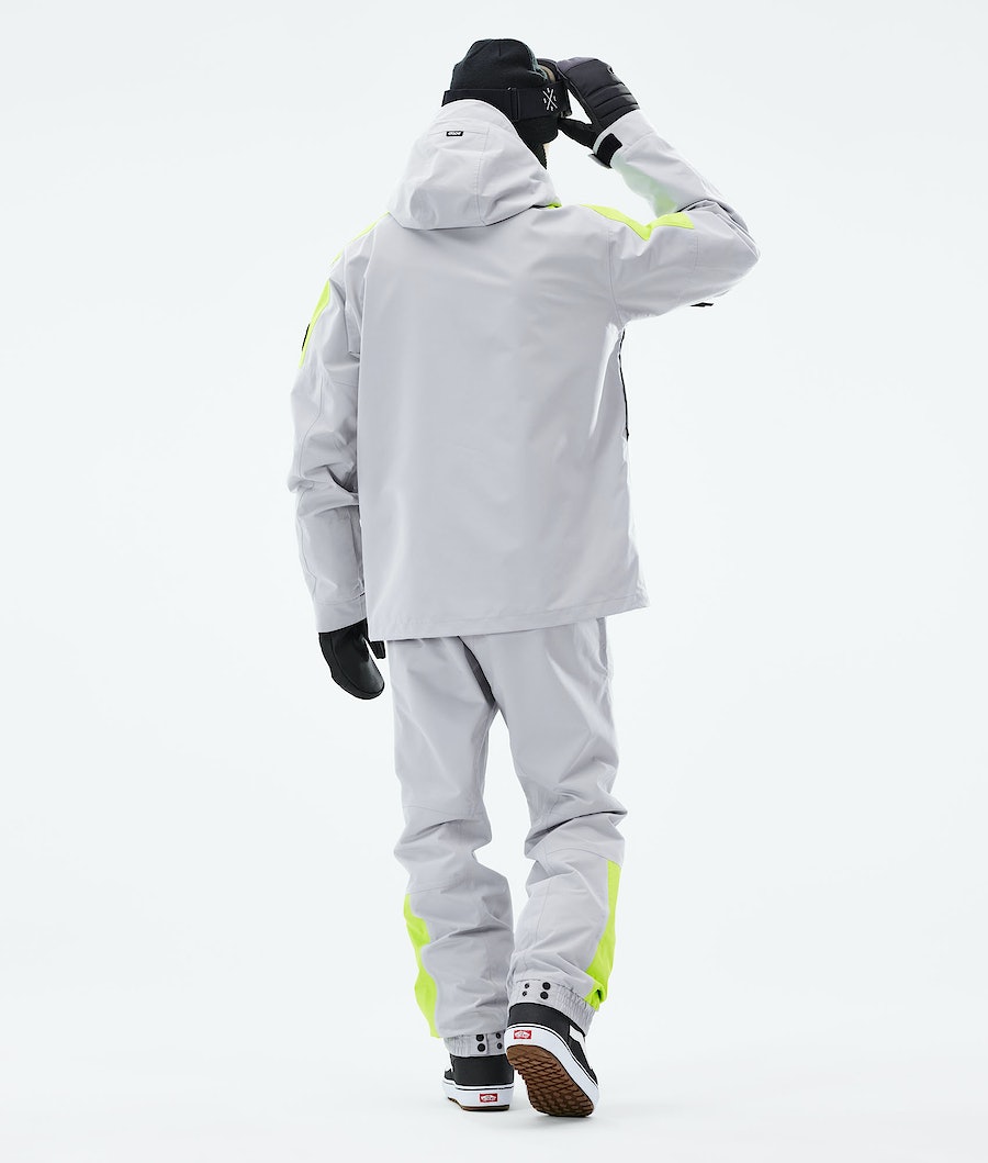 Dope Blizzard LE Snowboardjacke Herren Hellgrau | 087-HXQUYR