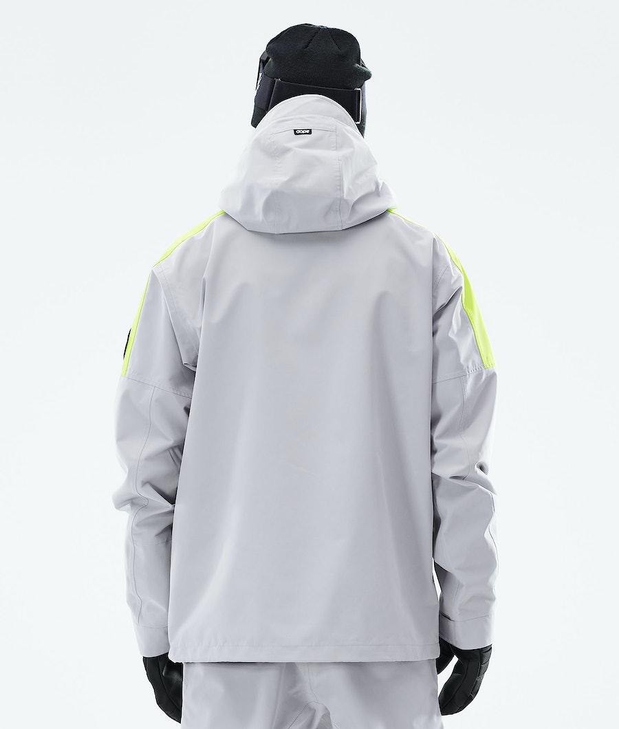 Dope Blizzard LE Snowboardjacke Herren Hellgrau | 087-HXQUYR