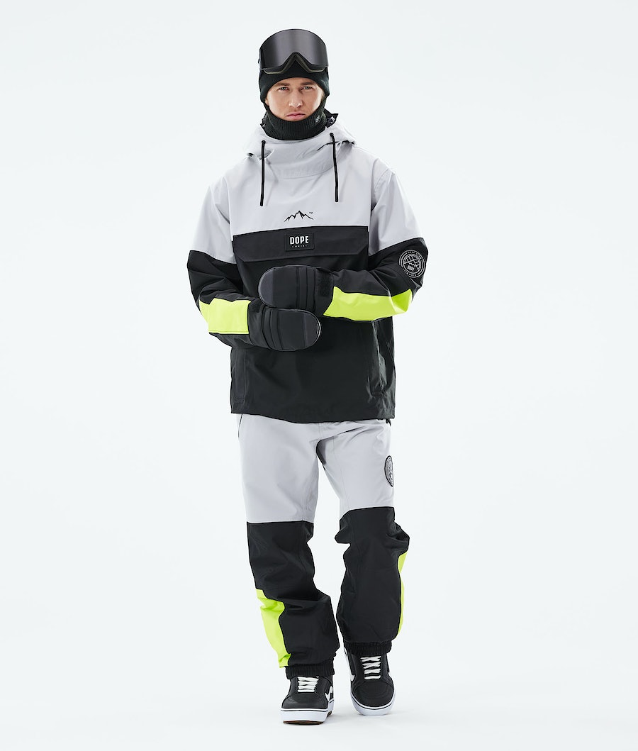 Dope Blizzard LE Snowboardjacke Herren Mehrfarbig Hellgrau | 018-XVFRKY
