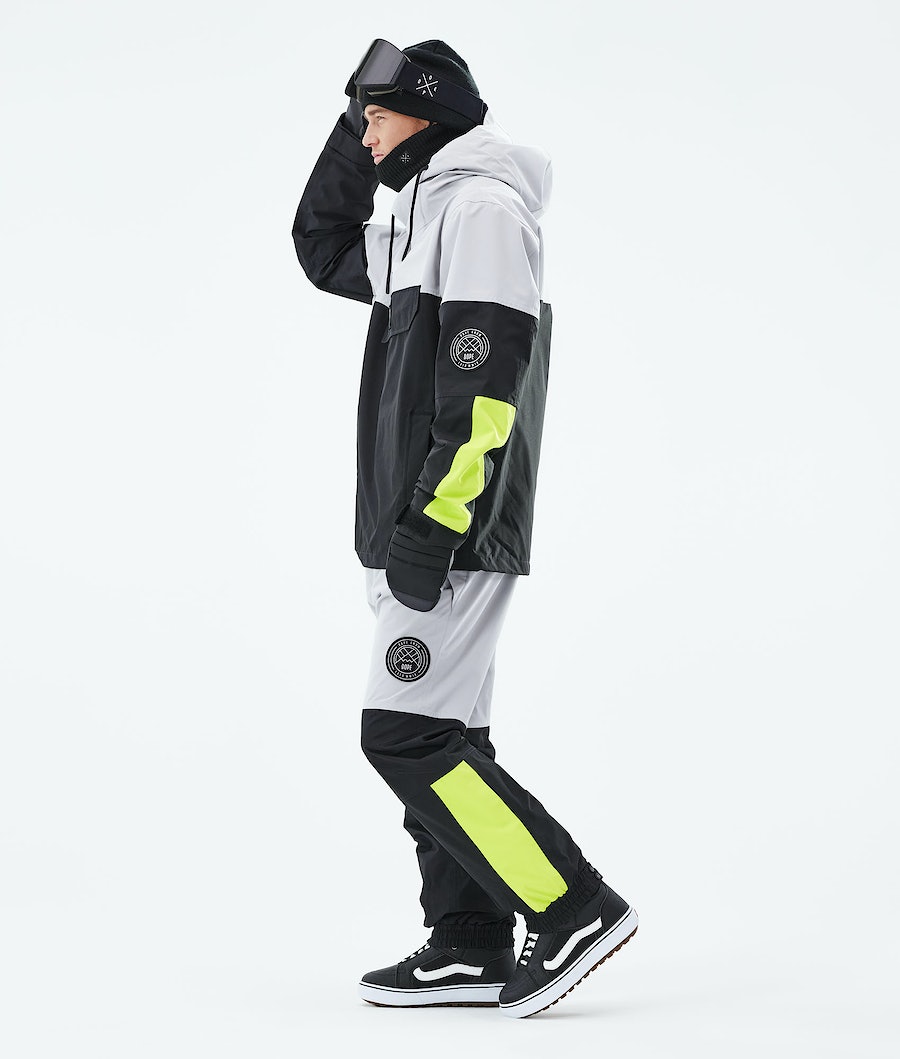 Dope Blizzard LE Snowboardjacke Herren Mehrfarbig Hellgrau | 018-XVFRKY