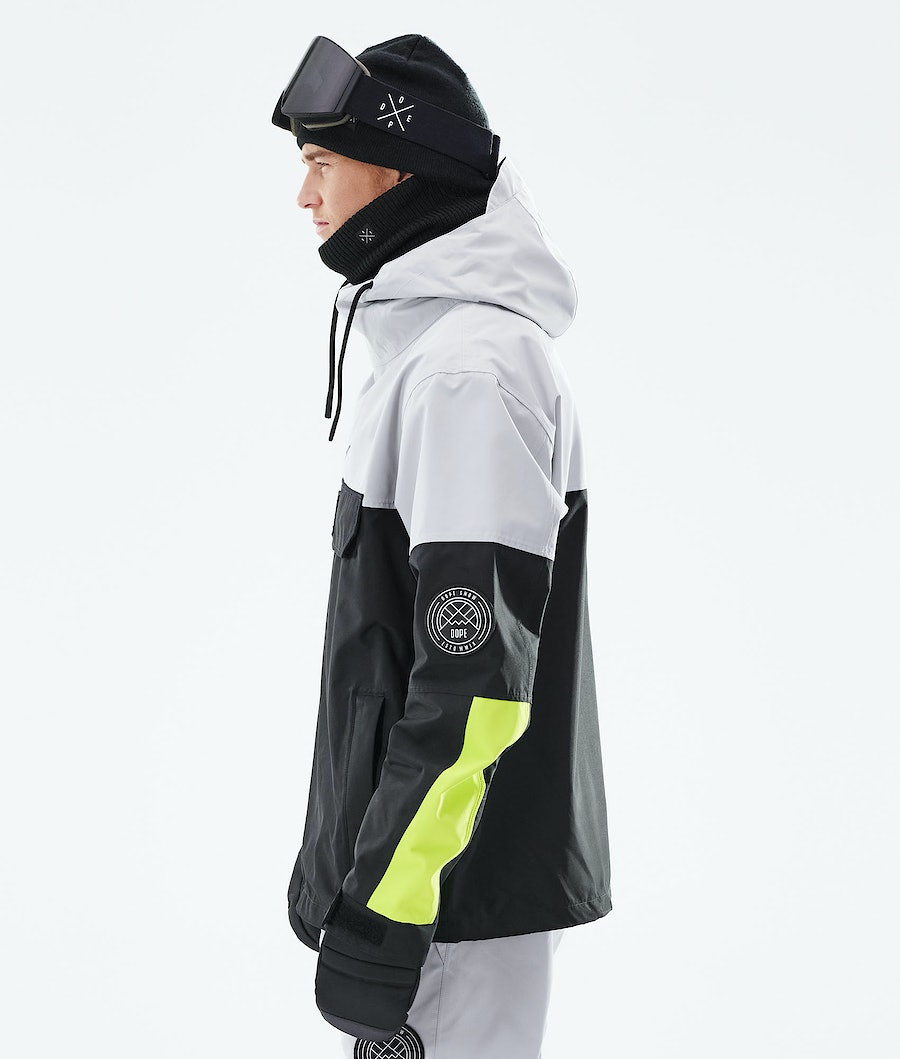 Dope Blizzard LE Snowboardjacke Herren Mehrfarbig Hellgrau | 018-XVFRKY