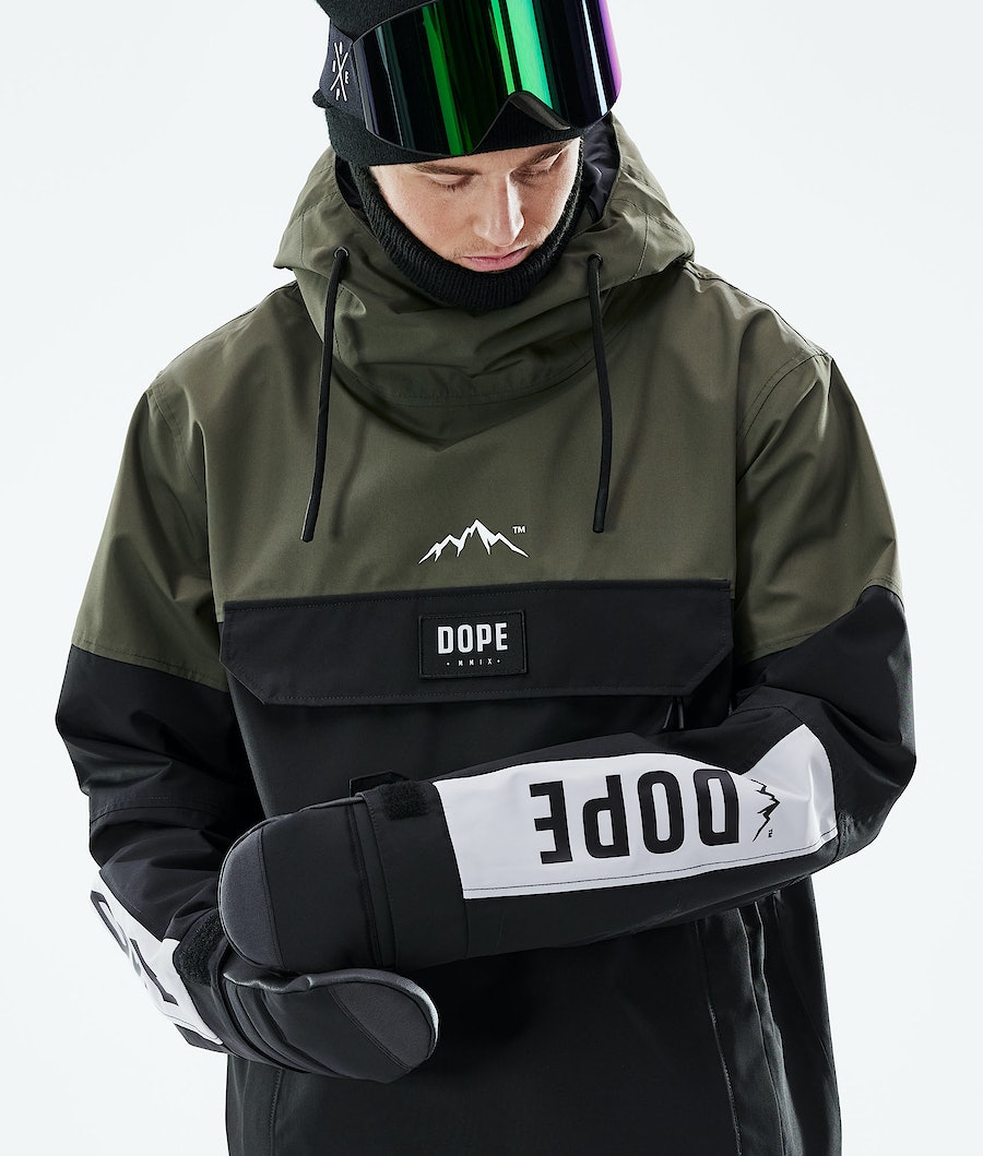 Dope Blizzard LE Snowboardjacke Herren Mehrfarbig Olivgrün Grün | 705-FRVNPZ