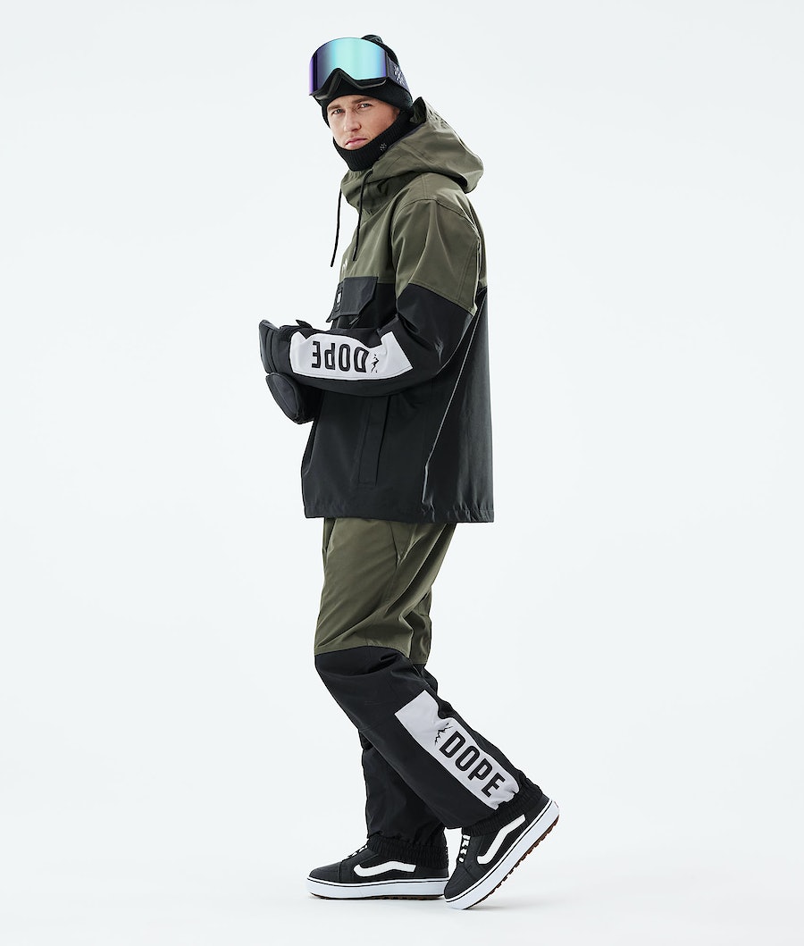 Dope Blizzard LE Snowboardjacke Herren Mehrfarbig Olivgrün Grün | 705-FRVNPZ