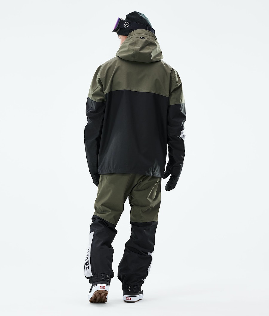 Dope Blizzard LE Snowboardjacke Herren Mehrfarbig Olivgrün Grün | 705-FRVNPZ
