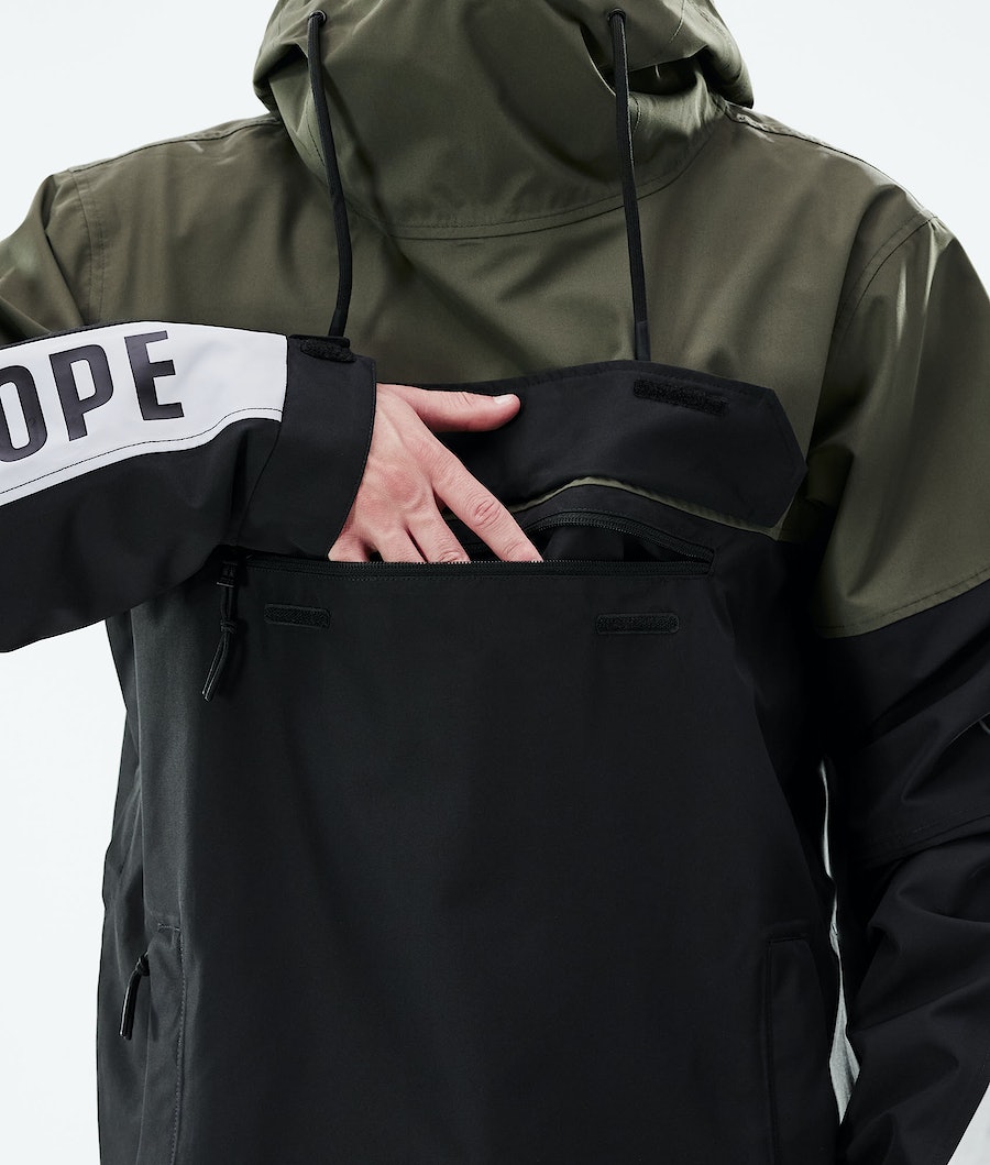 Dope Blizzard LE Snowboardjacke Herren Mehrfarbig Olivgrün Grün | 705-FRVNPZ