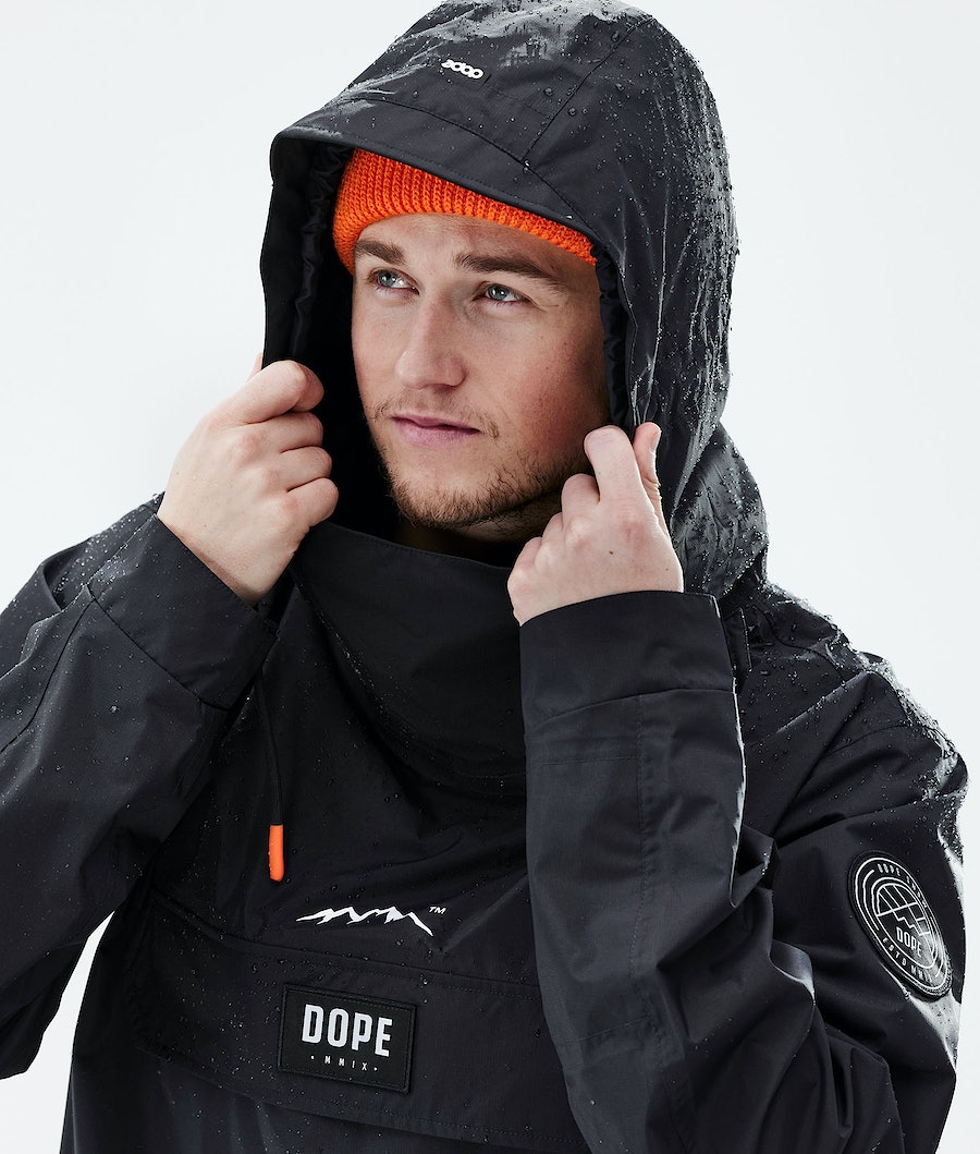 Dope Blizzard PO Light Skijacke Herren Schwarz | 450-PLNEKW
