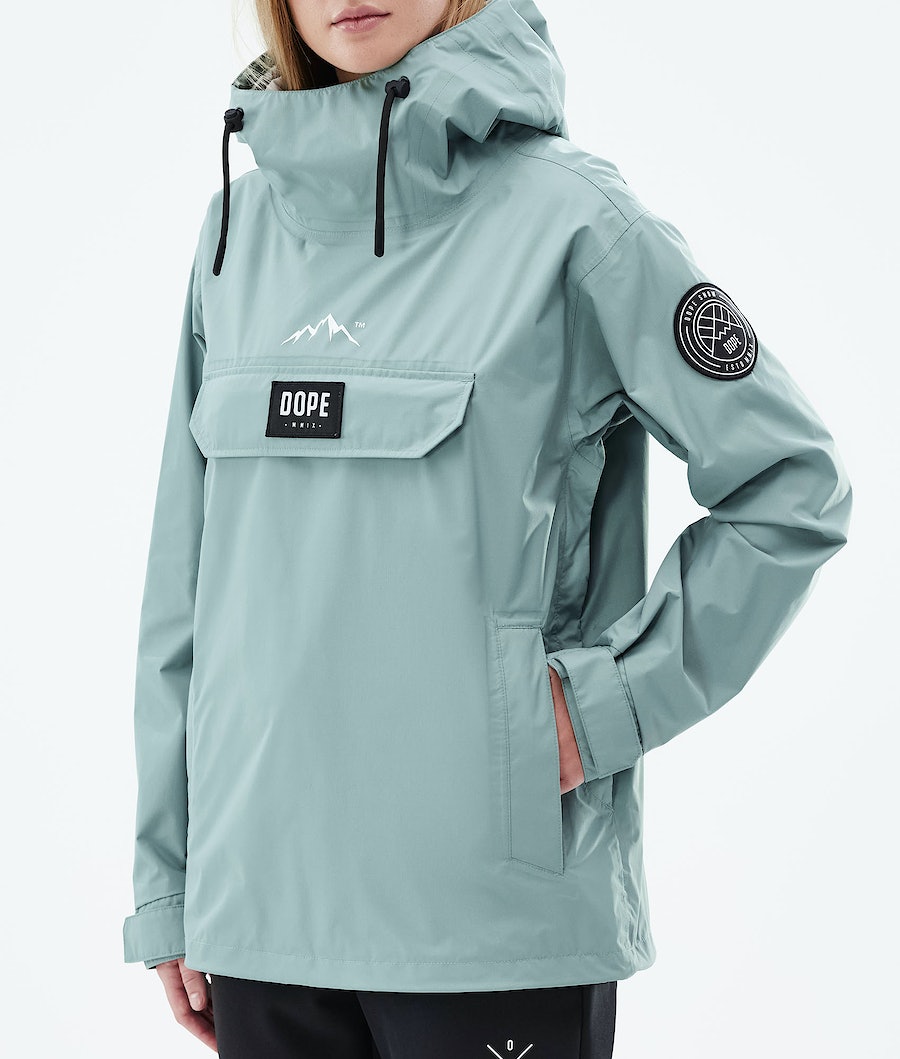 Dope Blizzard PO Light W Skijacke Damen Grün | 137-XMLWGY