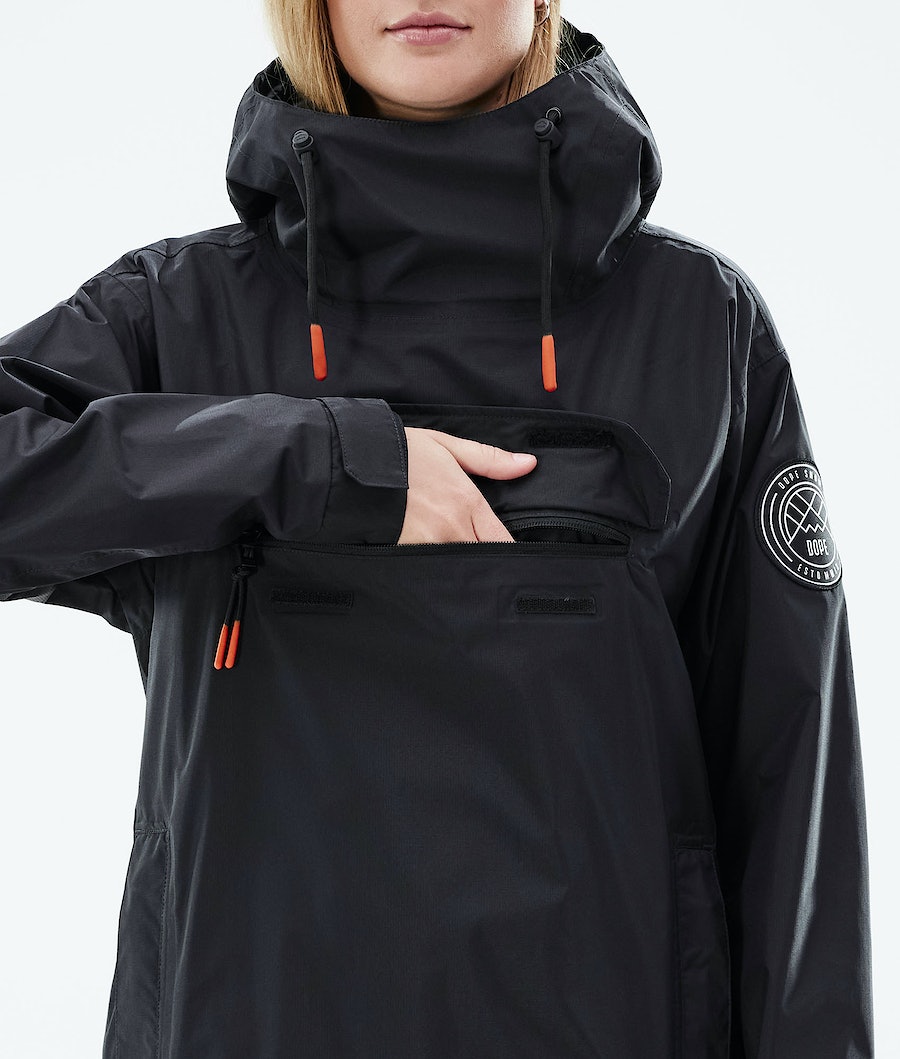 Dope Blizzard PO Light W Skijacke Damen Schwarz | 195-SJYHUK