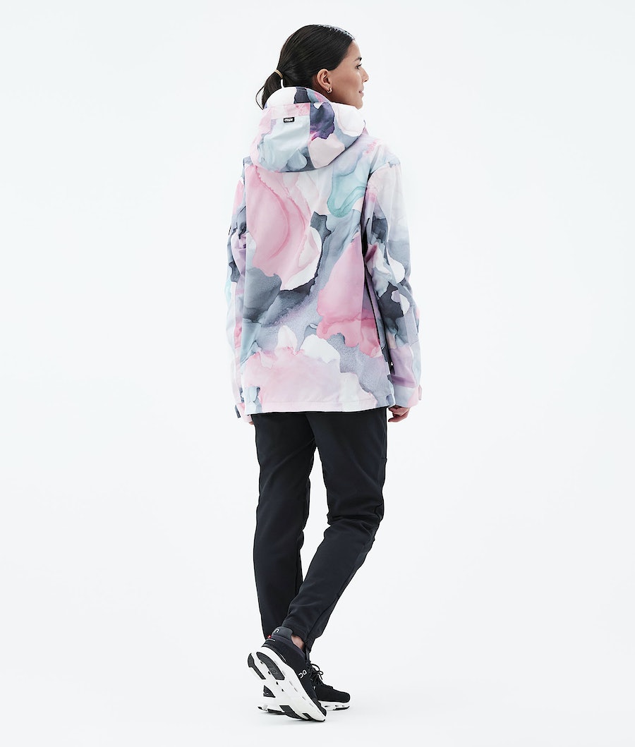Dope Blizzard PO Light W Skijacke Damen Mehrfarbig Rosa | 879-IFBSOK