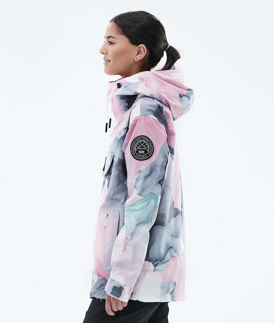 Dope Blizzard PO Light W Skijacke Damen Mehrfarbig Rosa | 879-IFBSOK