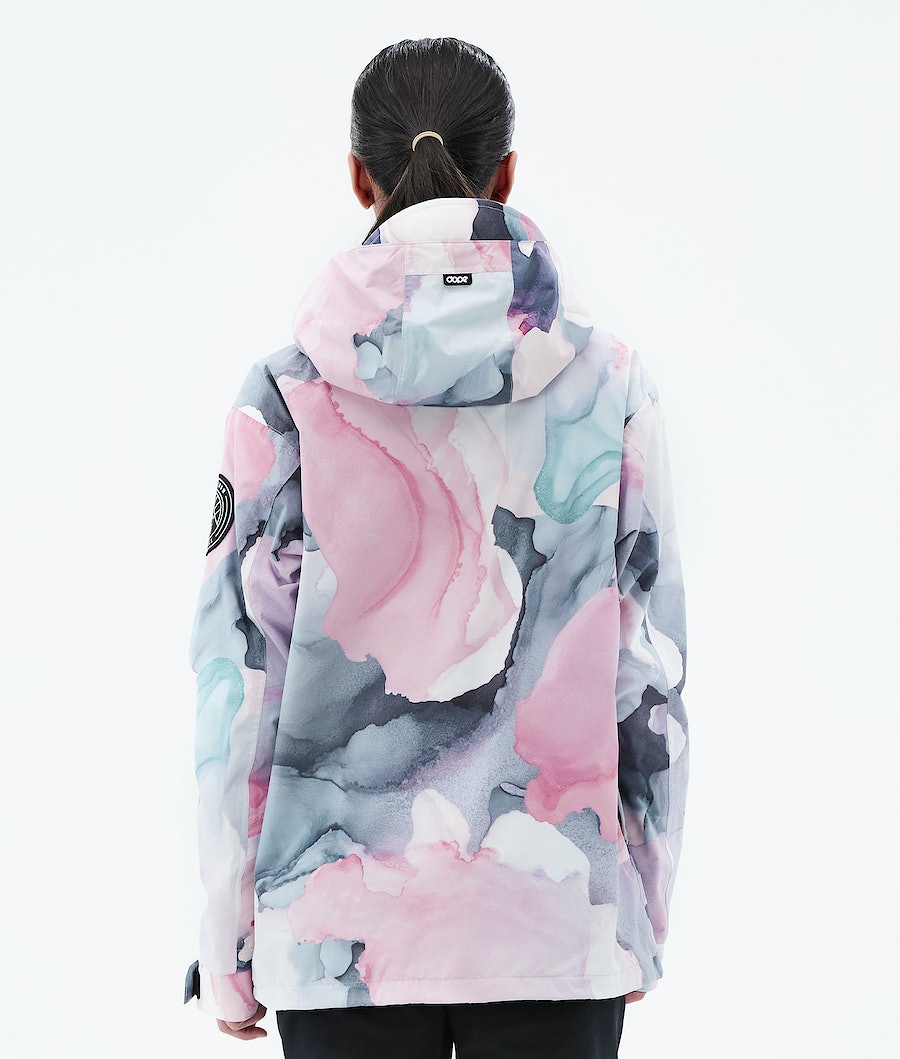 Dope Blizzard PO Light W Skijacke Damen Mehrfarbig Rosa | 879-IFBSOK