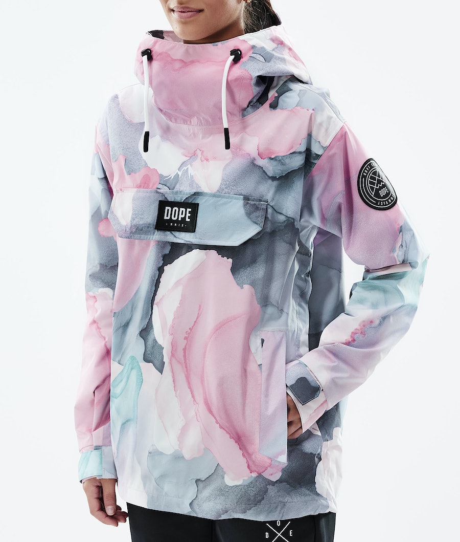 Dope Blizzard PO Light W Skijacke Damen Mehrfarbig Rosa | 879-IFBSOK