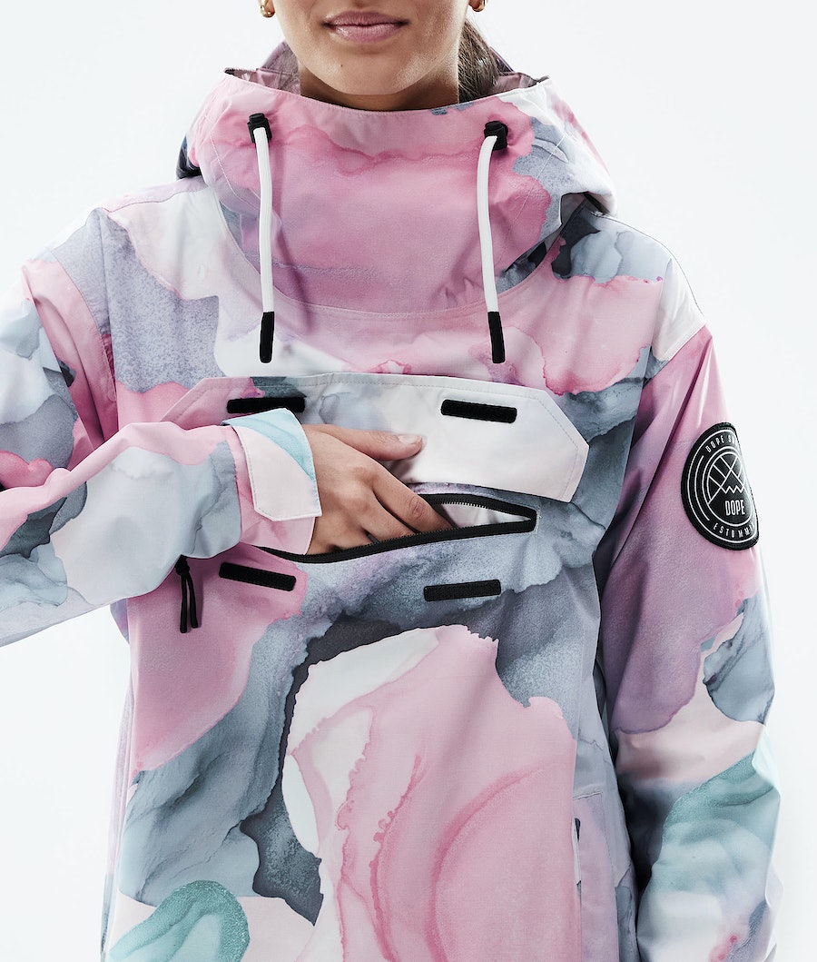 Dope Blizzard PO Light W Skijacke Damen Mehrfarbig Rosa | 879-IFBSOK