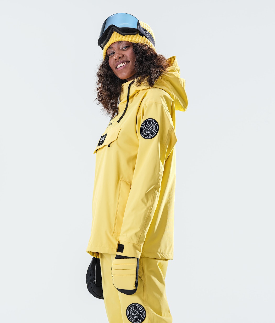 Dope Blizzard PO W 2020 Snowboardjacke Damen Gelb | 867-FAKZVQ