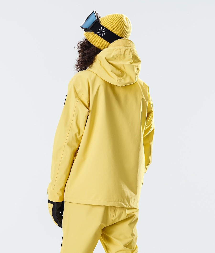 Dope Blizzard PO W 2020 Snowboardjacke Damen Gelb | 867-FAKZVQ