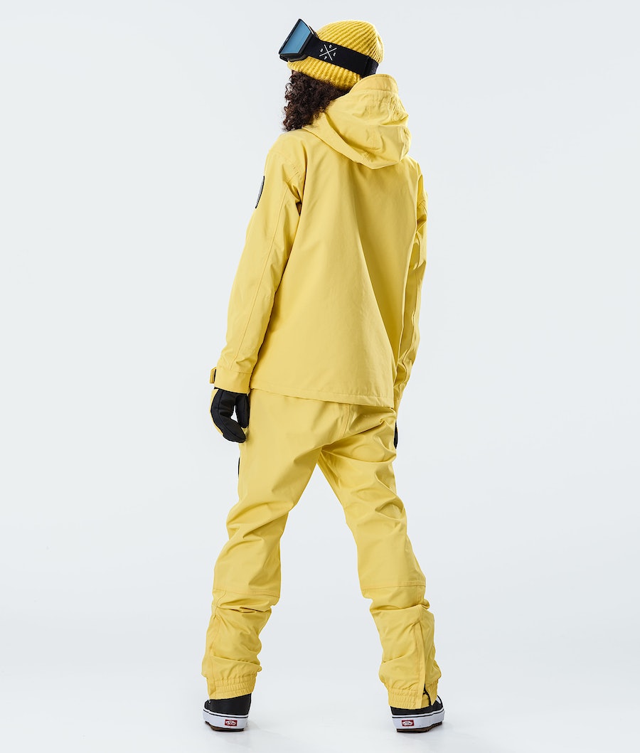 Dope Blizzard PO W 2020 Snowboardjacke Damen Gelb | 867-FAKZVQ