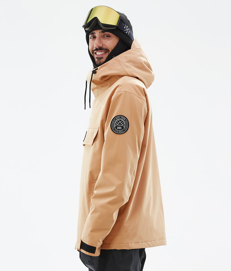 Dope Blizzard Snowboardjacke Herren Khaki Gelb | 348-UKDIFV