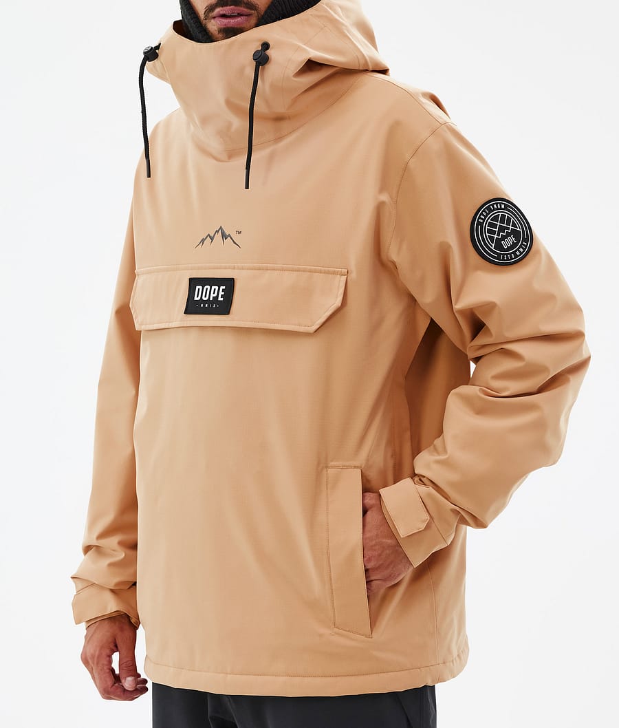 Dope Blizzard Snowboardjacke Herren Khaki Gelb | 348-UKDIFV