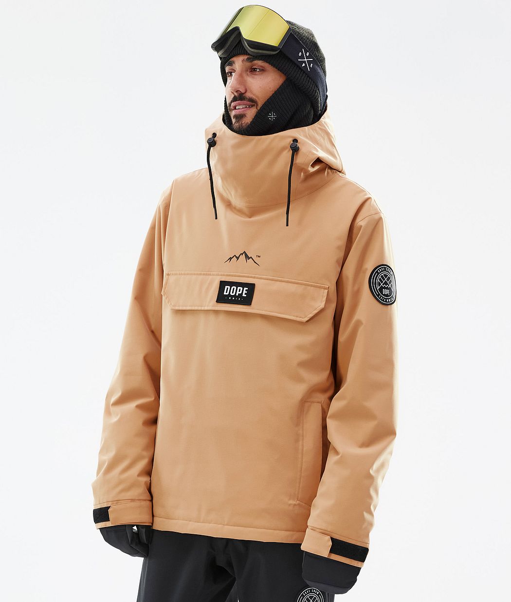 Dope Blizzard Snowboardjacke Herren Khaki Gelb | 348-UKDIFV