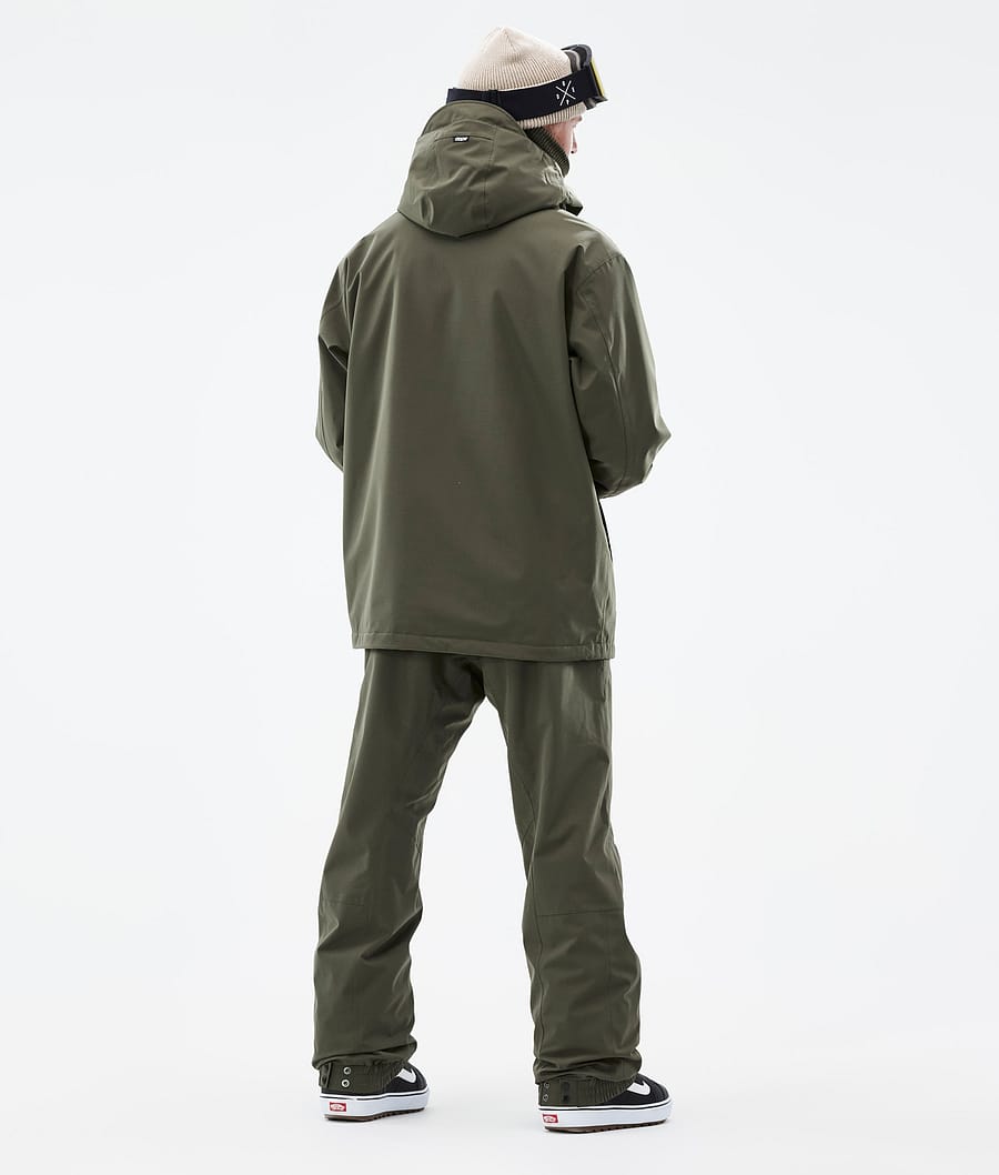 Dope Blizzard Snowboardjacke Herren Olivgrün Grün | 735-YHELIX