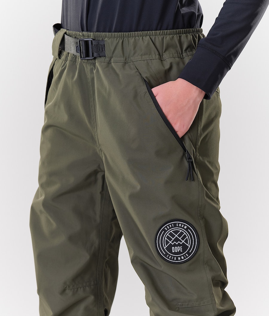 Dope Blizzard W 2020 Snowboardhosen Damen Olivgrün Grün | 207-PDIYTN