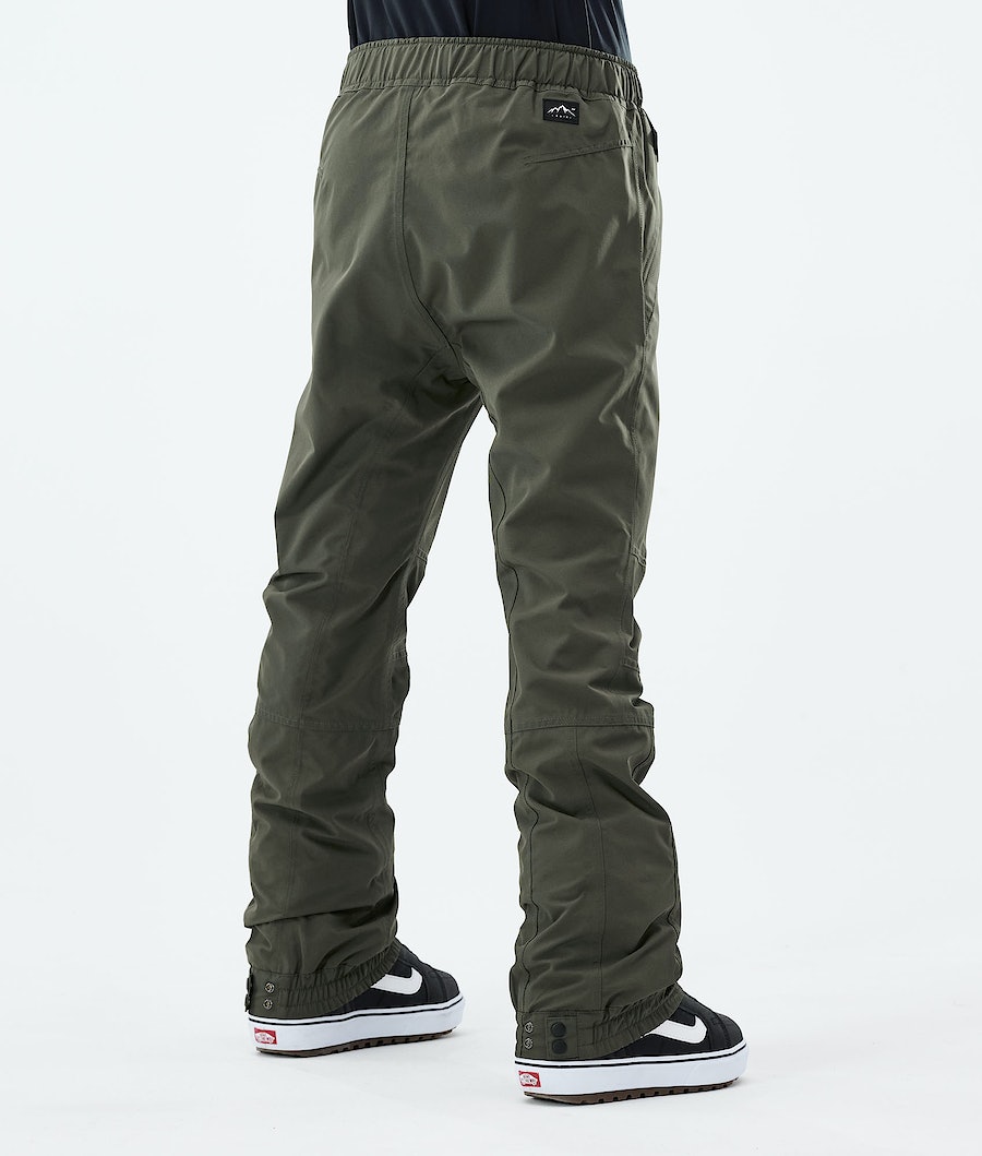 Dope Blizzard W 2021 Snowboardhosen Damen Olivgrün Grün | 127-FXSKTN