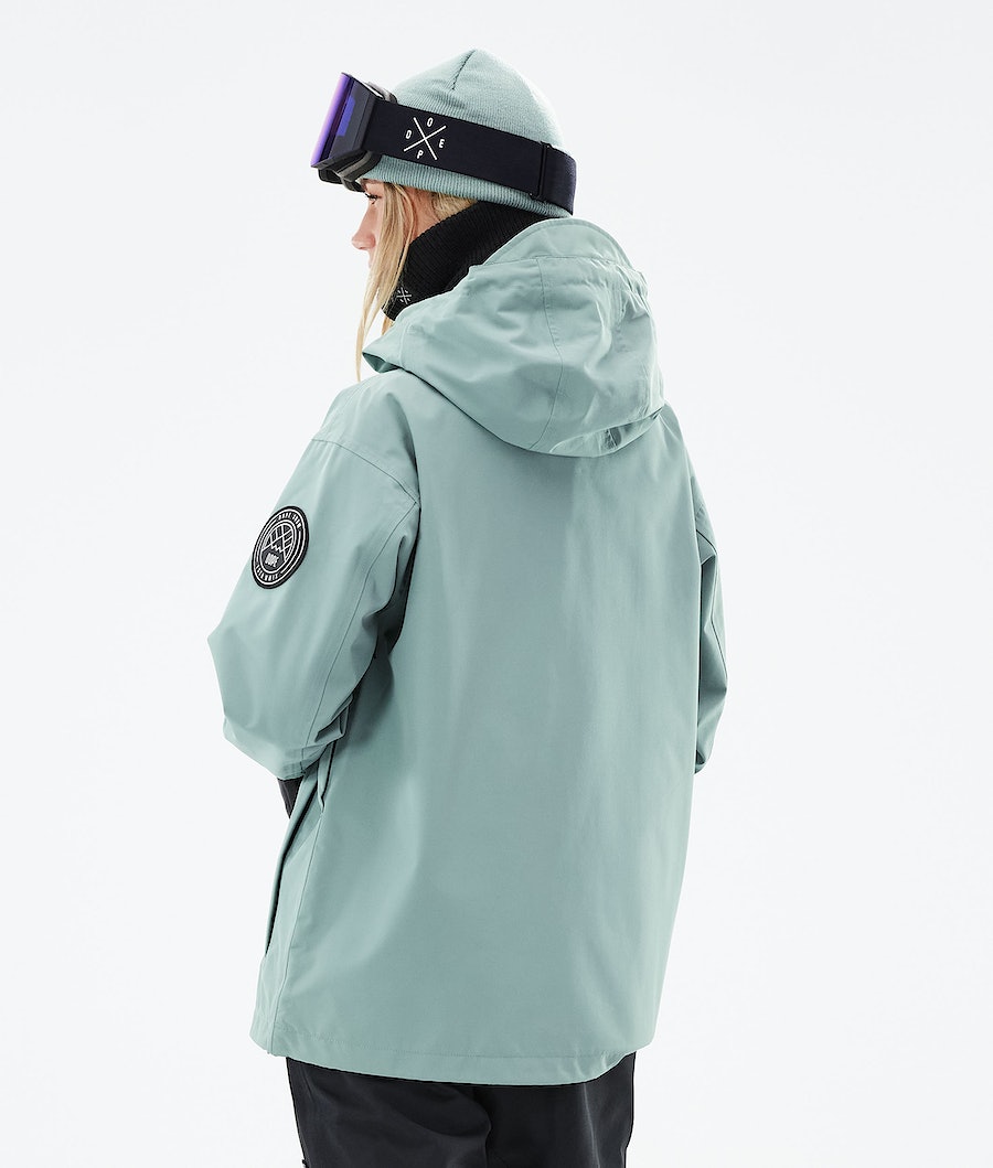 Dope Blizzard W 2021 Snowboardjacke Damen Grün | 407-WBDRKY