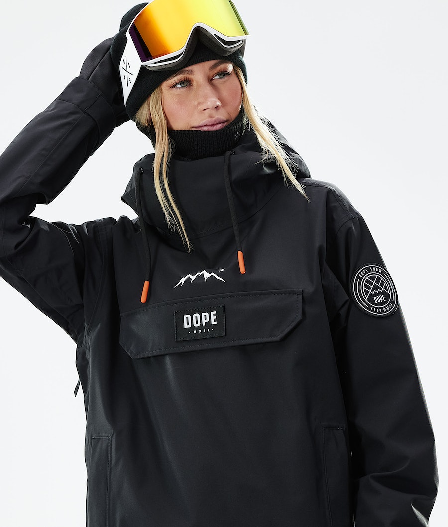 Dope Blizzard W 2021 Snowboardjacke Damen Schwarz | 542-LXVTSW