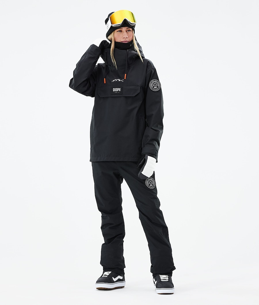 Dope Blizzard W 2021 Snowboardjacke Damen Schwarz | 542-LXVTSW
