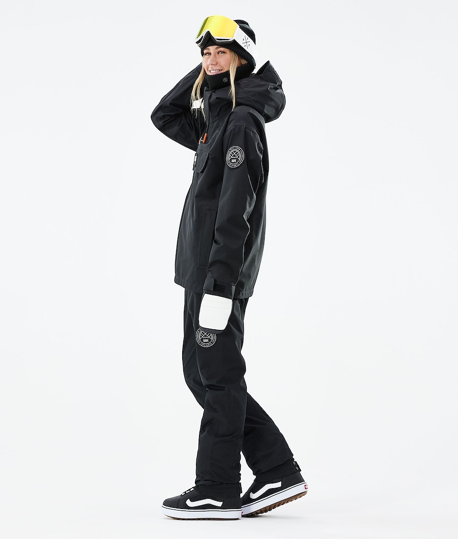 Dope Blizzard W 2021 Snowboardjacke Damen Schwarz | 542-LXVTSW