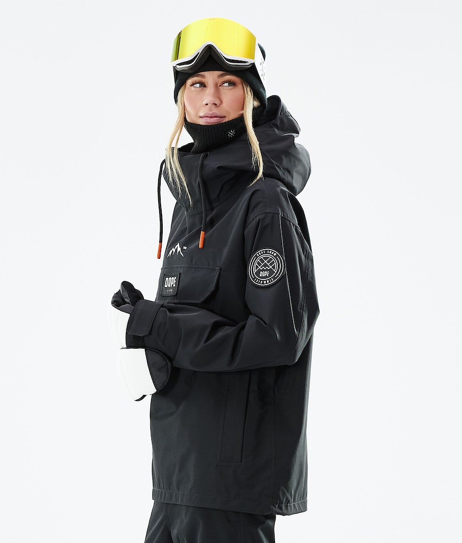 Dope Blizzard W 2021 Snowboardjacke Damen Schwarz | 542-LXVTSW