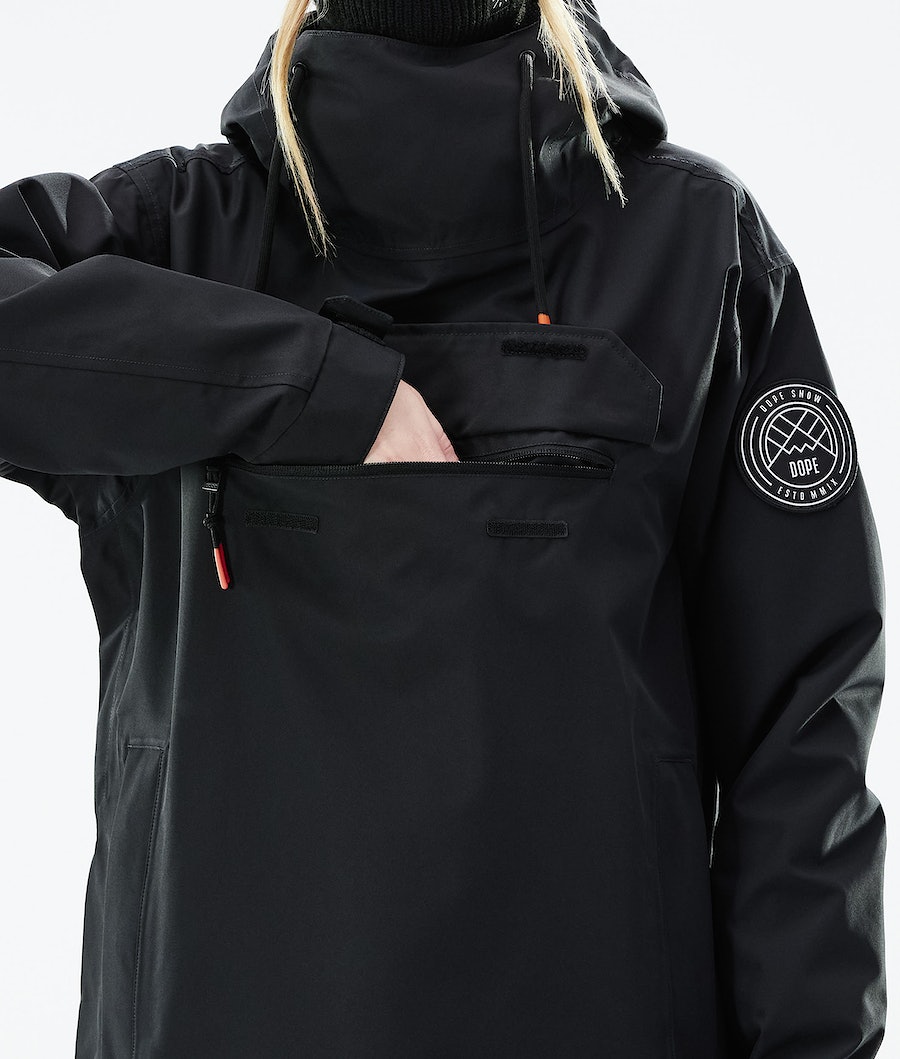 Dope Blizzard W 2021 Snowboardjacke Damen Schwarz | 542-LXVTSW