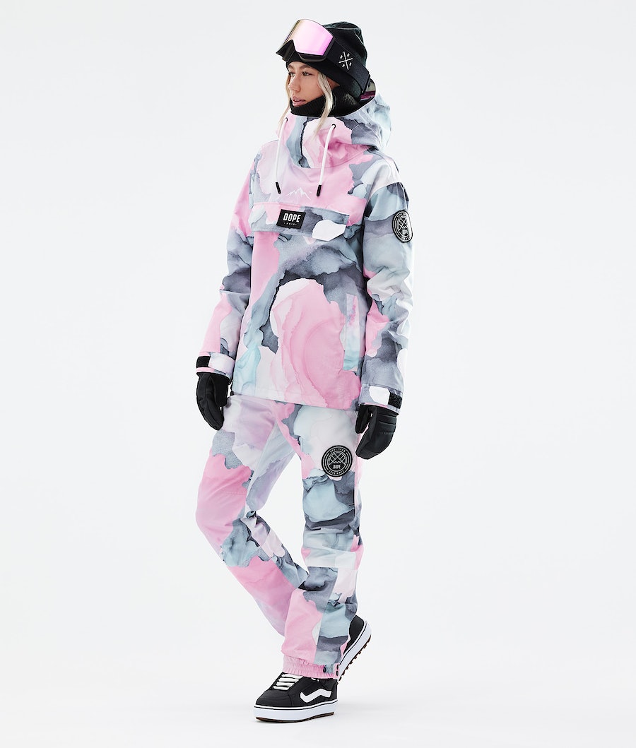 Dope Blizzard W 2021 Snowboardjacke Damen Mehrfarbig Rosa | 845-FMANBW