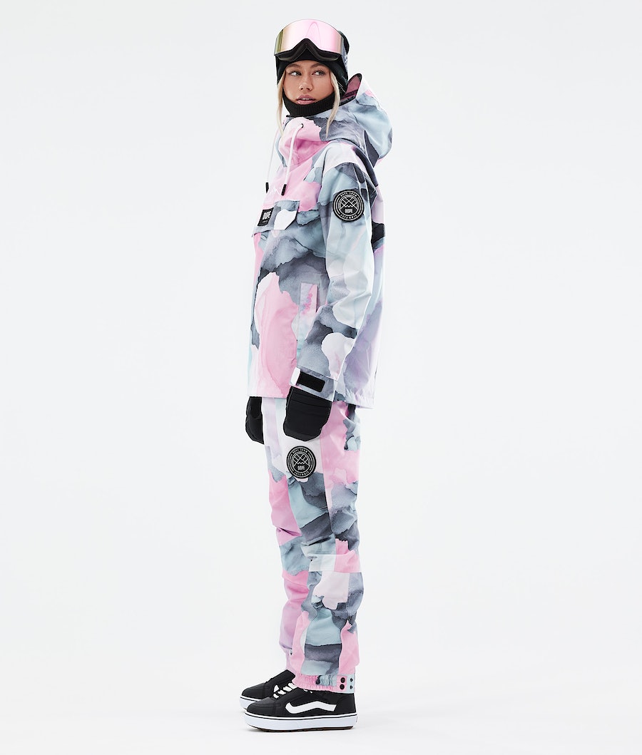 Dope Blizzard W 2021 Snowboardjacke Damen Mehrfarbig Rosa | 845-FMANBW
