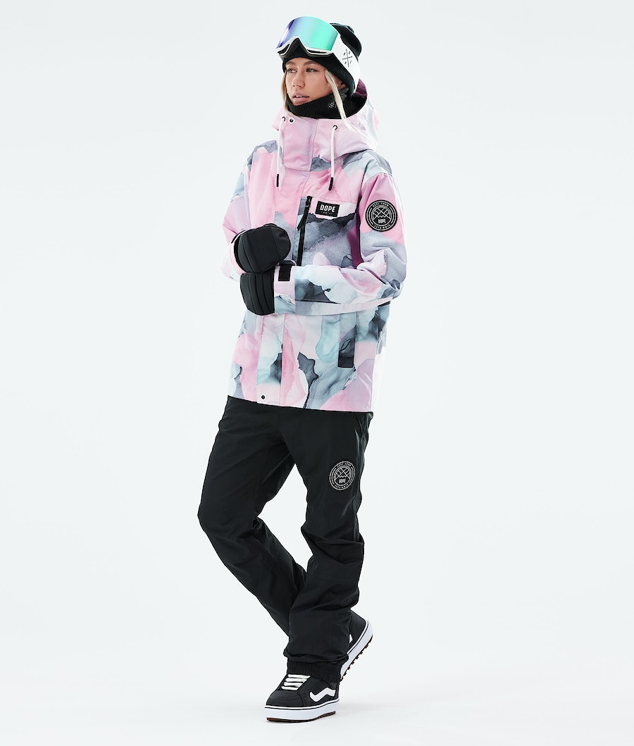 Dope Blizzard W Full Zip 2021 Snowboardjacke Damen Mehrfarbig Rosa | 431-RWPCUN