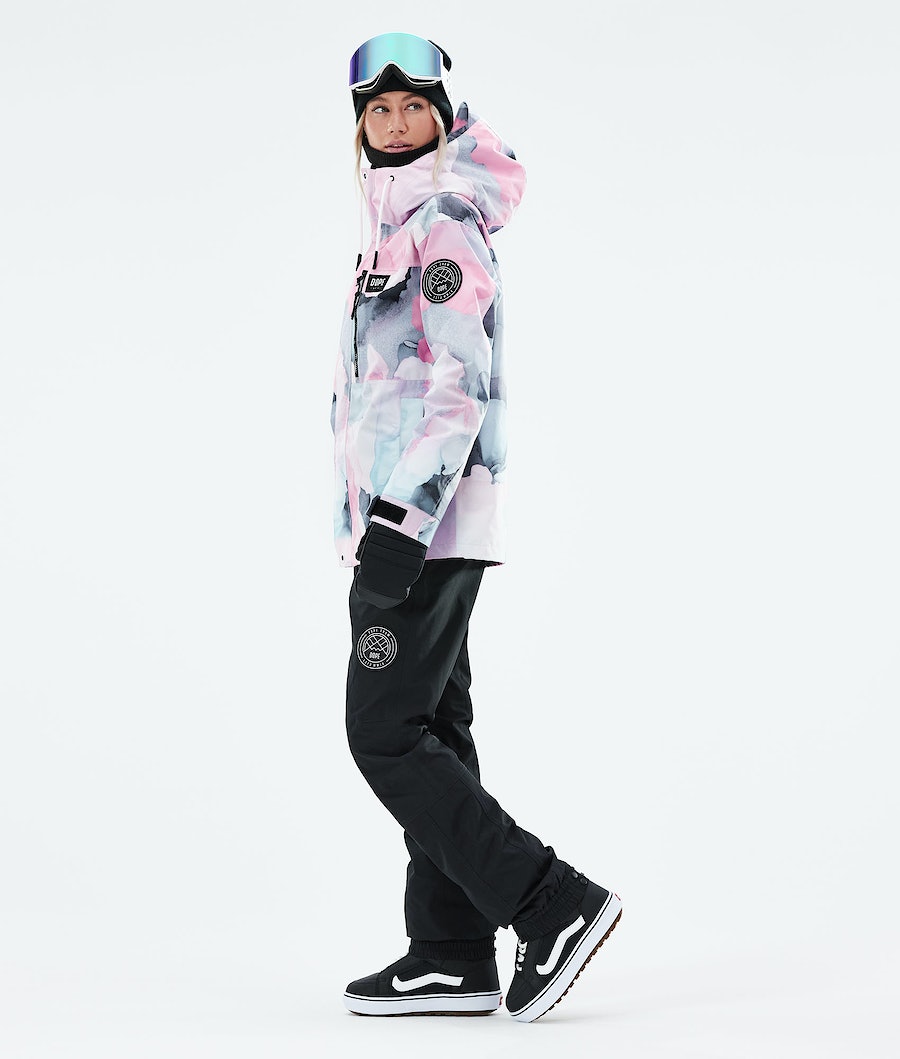 Dope Blizzard W Full Zip 2021 Snowboardjacke Damen Mehrfarbig Rosa | 431-RWPCUN