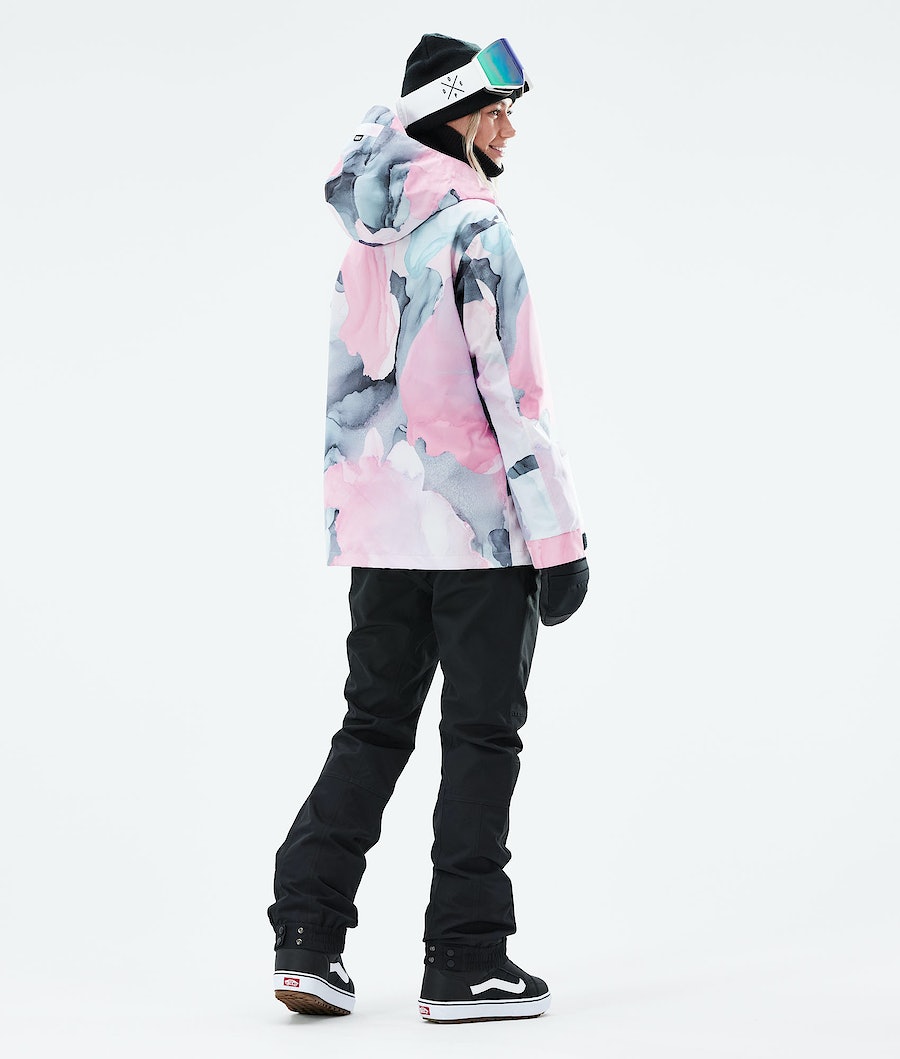 Dope Blizzard W Full Zip 2021 Snowboardjacke Damen Mehrfarbig Rosa | 431-RWPCUN