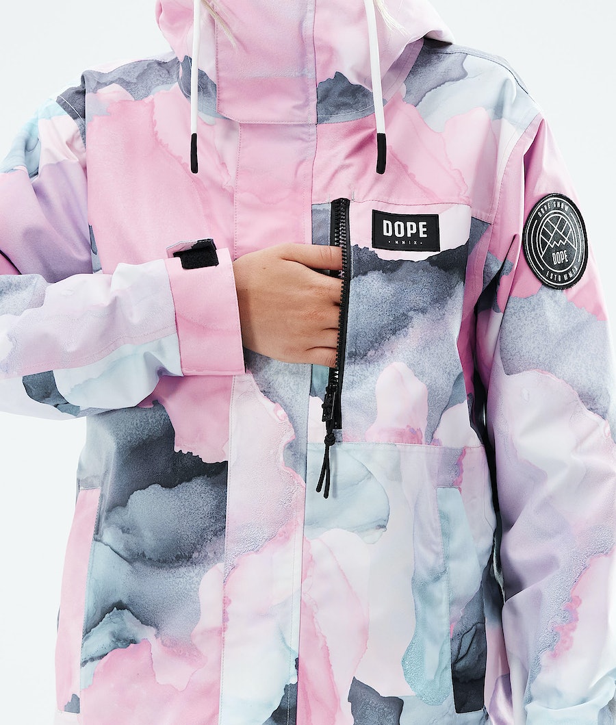 Dope Blizzard W Full Zip 2021 Snowboardjacke Damen Mehrfarbig Rosa | 431-RWPCUN