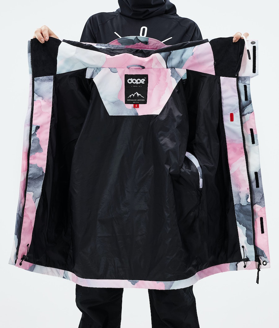 Dope Blizzard W Full Zip 2021 Snowboardjacke Damen Mehrfarbig Rosa | 431-RWPCUN