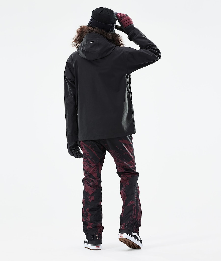 Dope Blizzard W Full Zip 2021 Snowboardjacke Damen Schwarz | 742-FLYDVW