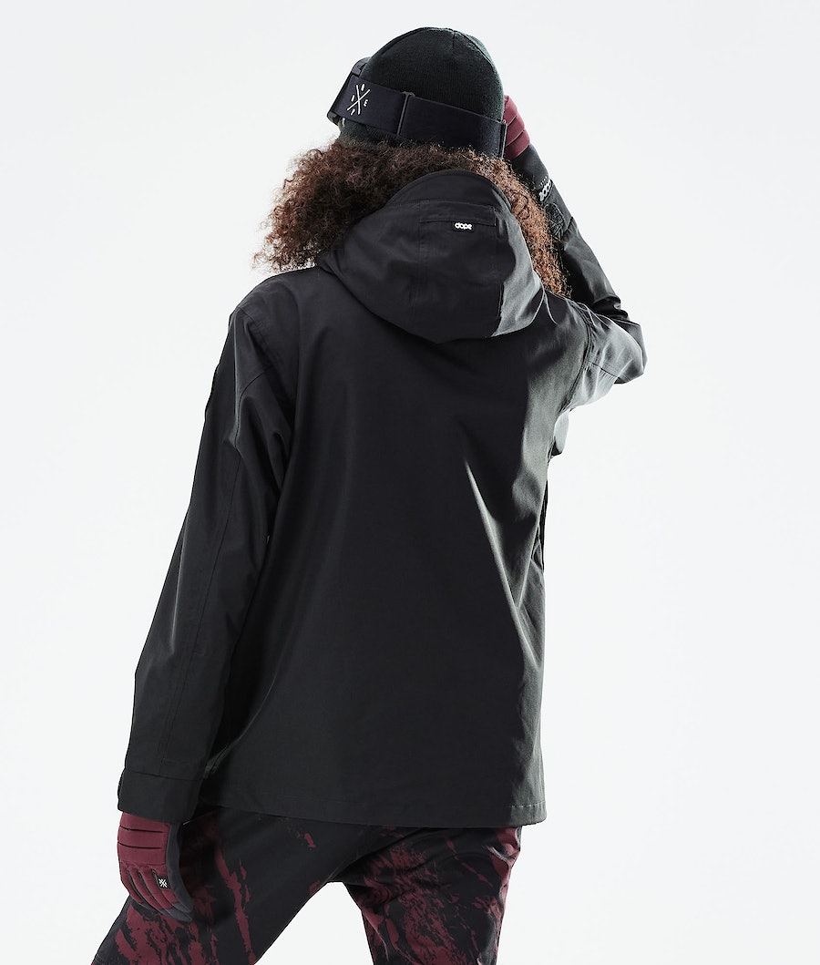 Dope Blizzard W Full Zip 2021 Snowboardjacke Damen Schwarz | 742-FLYDVW