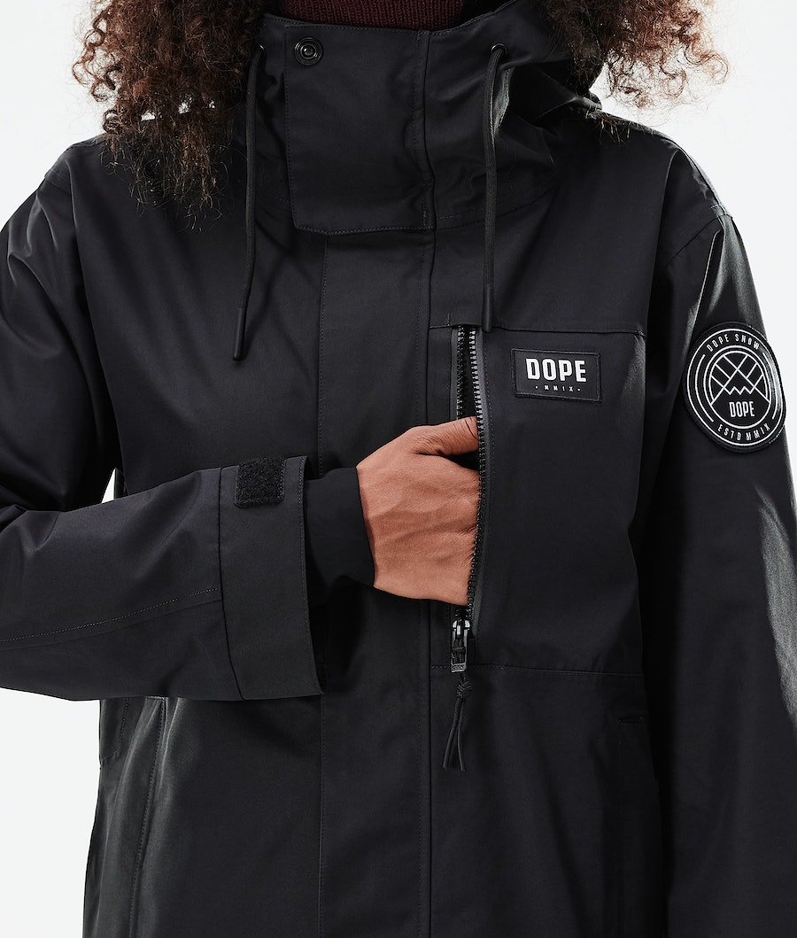 Dope Blizzard W Full Zip 2021 Snowboardjacke Damen Schwarz | 742-FLYDVW
