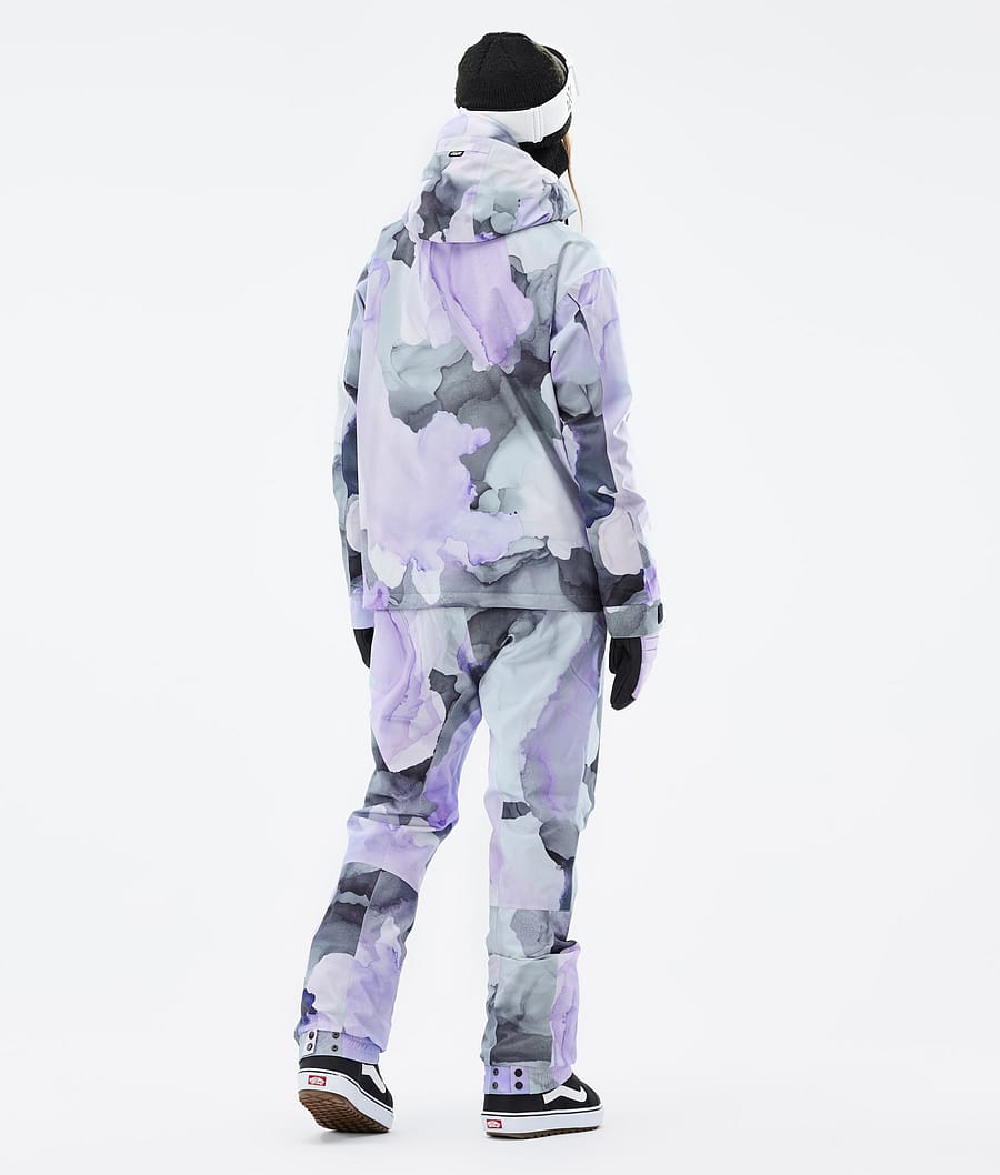 Dope Blizzard W Full Zip Snowboardjacke Damen Lila | 691-ANVHWR